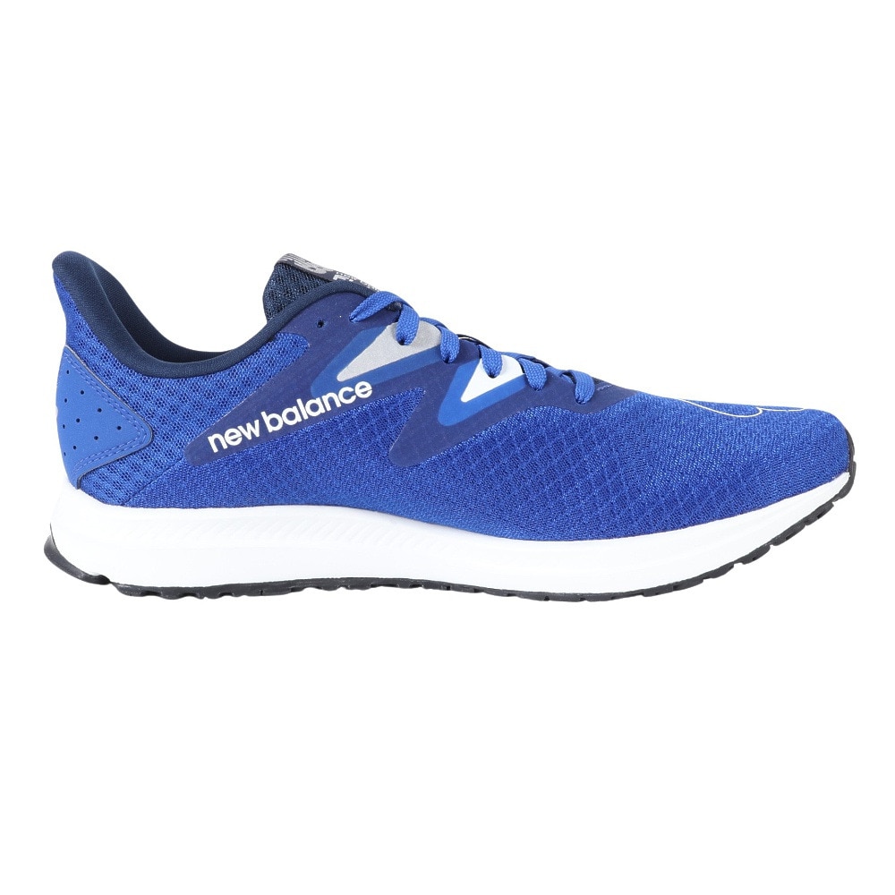 ニューバランス（new balance）（メンズ）ランニングシューズ ダイナソフトフラッシュv6 ブルー MFLSHBG6D スニーカー トレーニング 部活 軽量 耐久性
