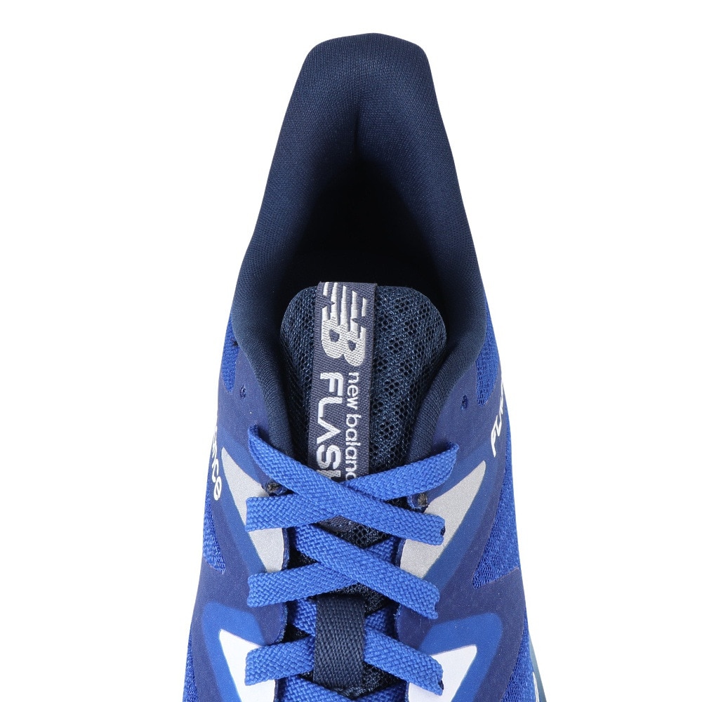 ニューバランス（new balance）（メンズ）ランニングシューズ ダイナソフトフラッシュv6 ブルー MFLSHBG6D スニーカー トレーニング 部活 軽量 耐久性
