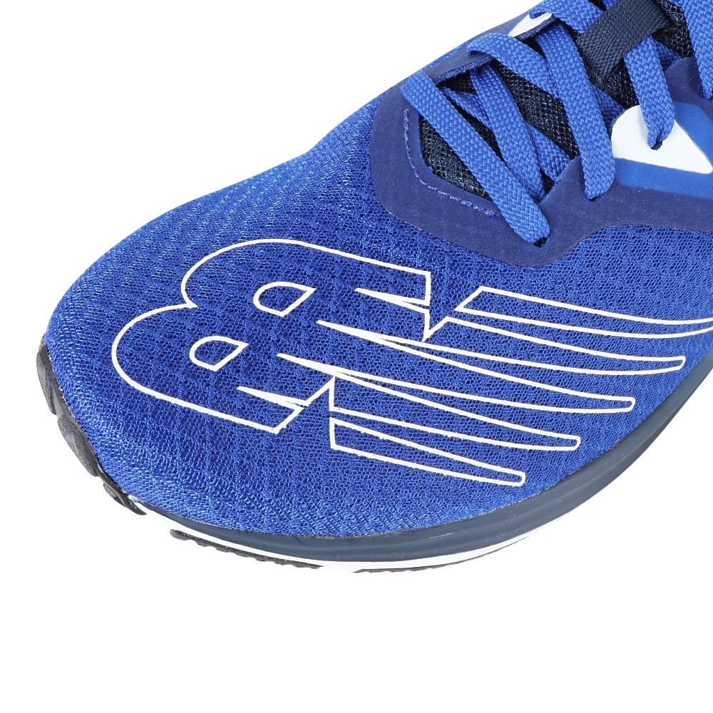 ニューバランス（new balance）（メンズ）ランニングシューズ ダイナソフトフラッシュv6 ブルー MFLSHBG6D スニーカー トレーニング 部活 軽量 耐久性
