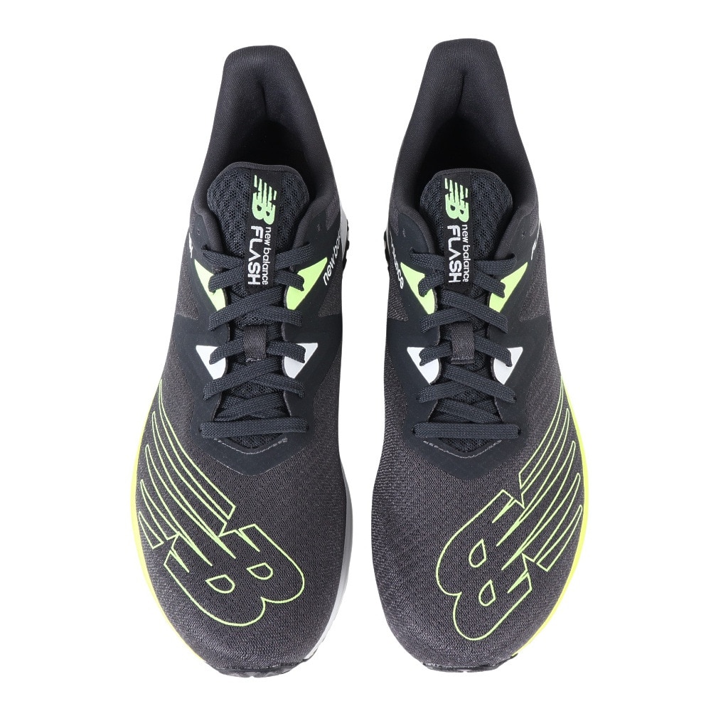 ニューバランス（new balance）（メンズ）ランニングシューズ ダイナソフトフラッシュv6 ダークグレー MFLSHLG6D スニーカー トレーニング 部活 軽量 耐久性