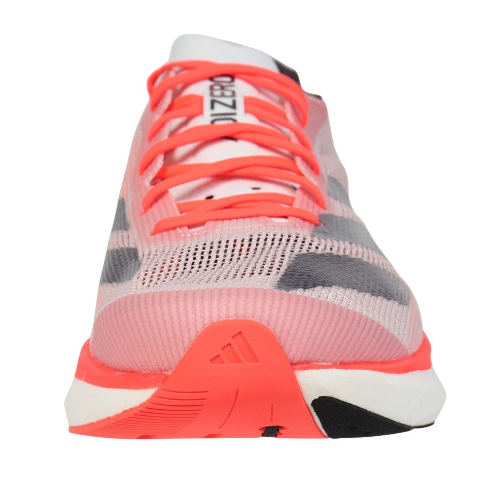 アディダス（adidas）（メンズ）ランニングシューズ アディゼロタクミセン10 ピンク ID3621 スニーカー 軽量 レース用ランニング トレーニング 部活 