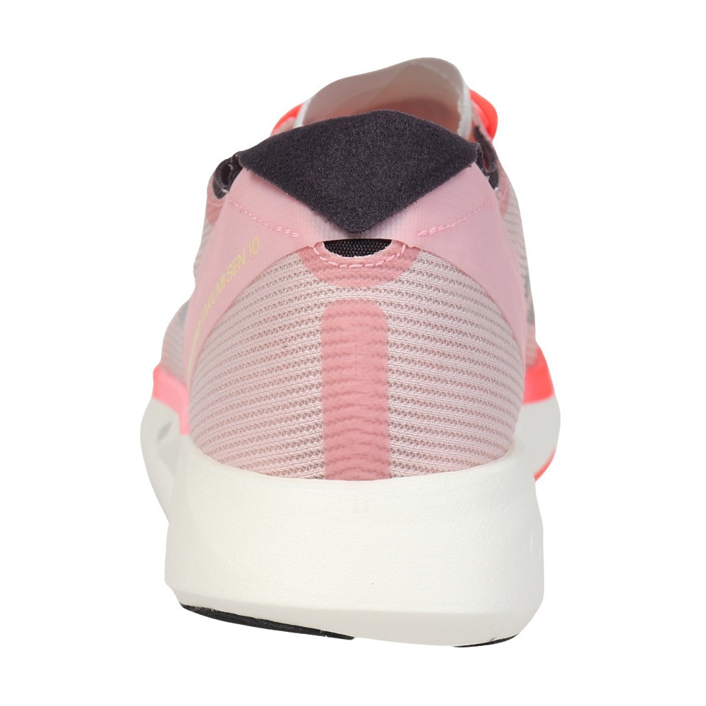 アディダス（adidas）（メンズ）ランニングシューズ アディゼロタクミセン10 ピンク ID3621 スニーカー 軽量 レース用ランニング トレーニング 部活 