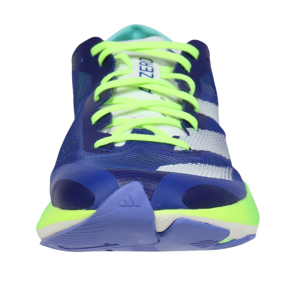 アディダス（adidas）（メンズ）ランニングシューズ アディゼロジャパン8M ブルー ID3631 スニーカー トレーニングシューズ 部活 通気性 軽量