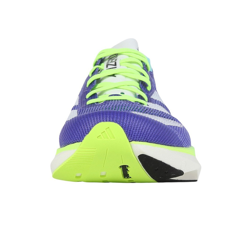 アディダス（adidas）（メンズ）ランニングシューズ アディゼロタクミセン10M ブルー IF1211 スニーカー トレーニングシューズ 部活 クッショニング 