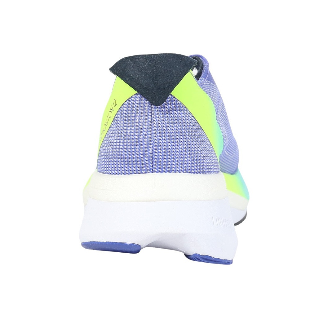 アディダス（adidas）（メンズ）ランニングシューズ アディゼロボストン12M ブルー IF9211 スニーカー トレーニングシューズ 部活  クッショニング  軽量