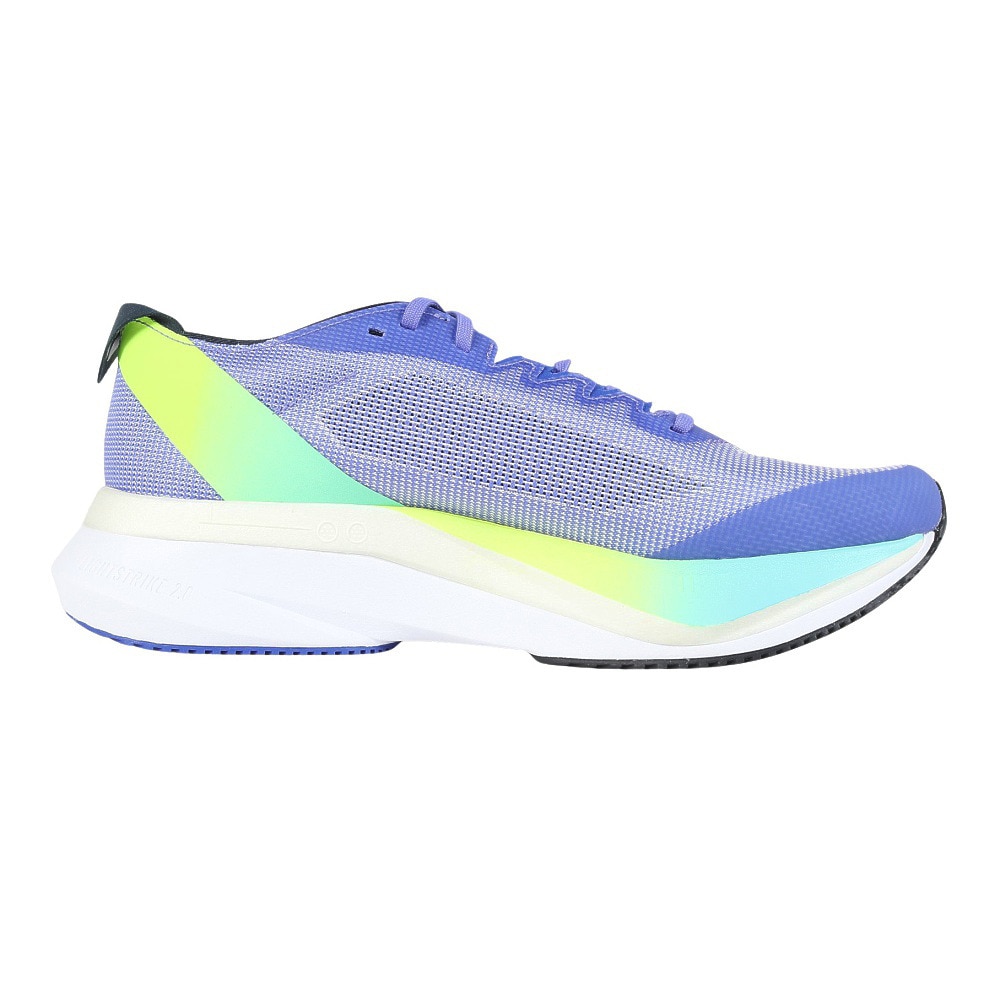 アディダス（adidas）（メンズ）ランニングシューズ アディゼロボストン12M ブルー IF9211 スニーカー トレーニングシューズ 部活  クッショニング  軽量