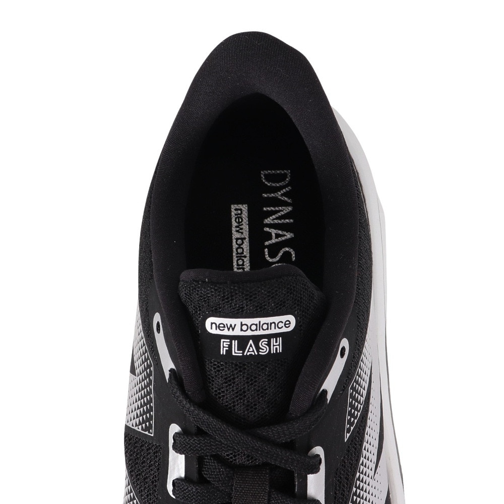ニューバランス（new balance）（メンズ）ランニングシューズ ダイナソフトフラッシュv7 ブラック MFLSHBK7D スニーカー トレーニング 部活 通学 軽量 