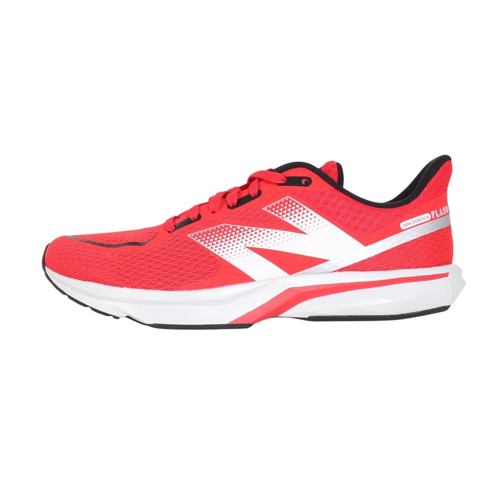 ニューバランス（new balance）（メンズ）ランニングシューズ ダイナソフトフラッシュv7 レッド MFLSHRD7D スニーカー トレーニング 部活 通学 軽量