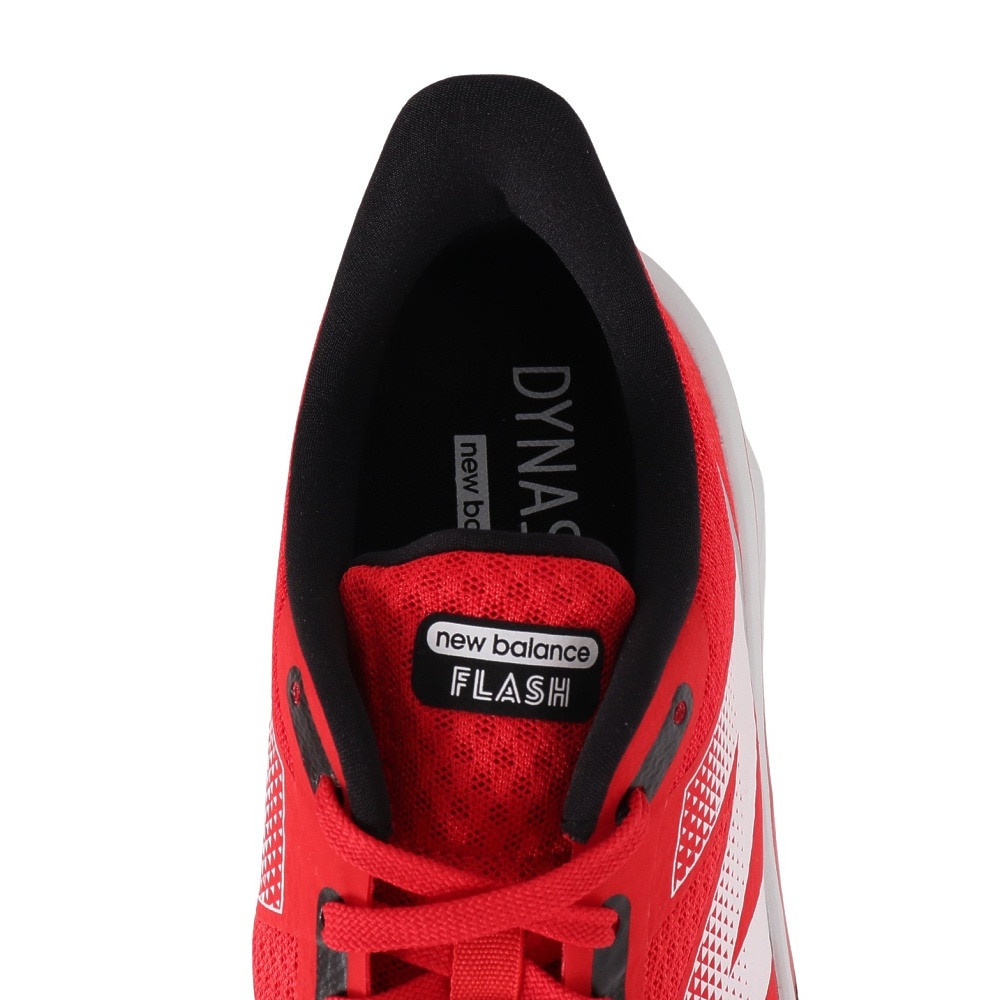 ニューバランス（new balance）（メンズ）ランニングシューズ ダイナソフトフラッシュv7 レッド MFLSHRD7D スニーカー トレーニング 部活 通学 軽量
