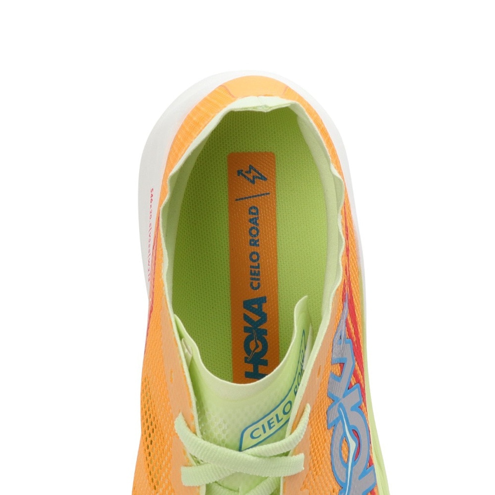 ホカ（HOKA）（メンズ）ランニングシューズ シエロロード オレンジ 1143490-SYJ スニーカー トレーニング 部活 通気性 軽量 マラソン レース