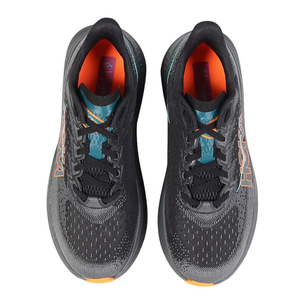 ホカ（HOKA）（メンズ）ランニングシューズ トレーニングシューズ 部活 Mach 6 1147790-BKLC