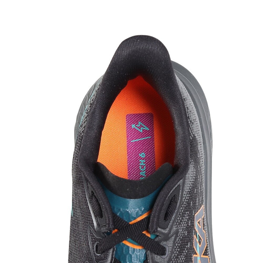 ホカ（HOKA）（メンズ）ランニングシューズ トレーニングシューズ 部活 Mach 6 1147790-BKLC