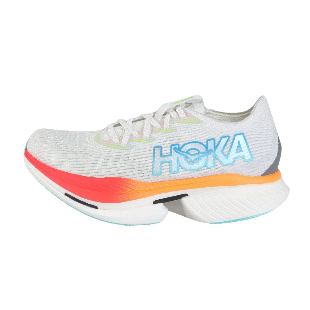 ホカ（HOKA）（メンズ、レディース）ランニングシューズ シエロエックス1 ホワイト 1147910-FSTC スニーカー トレーニングシューズ 部活 軽量 ★★★