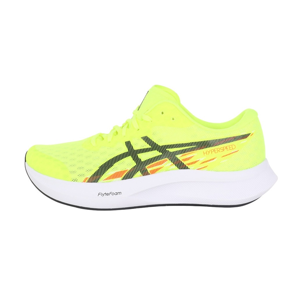 アシックス（ASICS）（メンズ）ランニングシューズ トレーニングシューズ 部活 ハイパースピード4 イエロー ブラック 1011B874.750 スニーカー