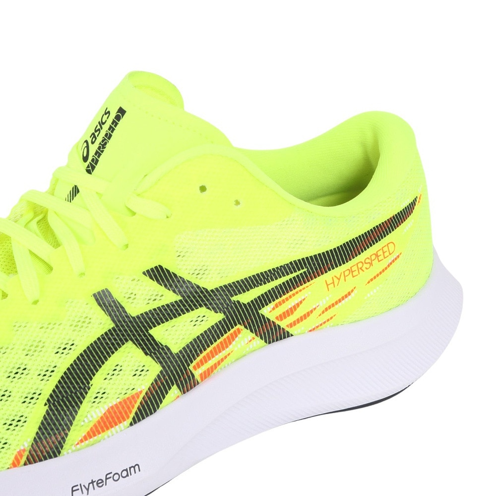 アシックス（ASICS）（メンズ）ランニングシューズ トレーニングシューズ 部活 ハイパースピード4 イエロー ブラック 1011B874.750 スニーカー
