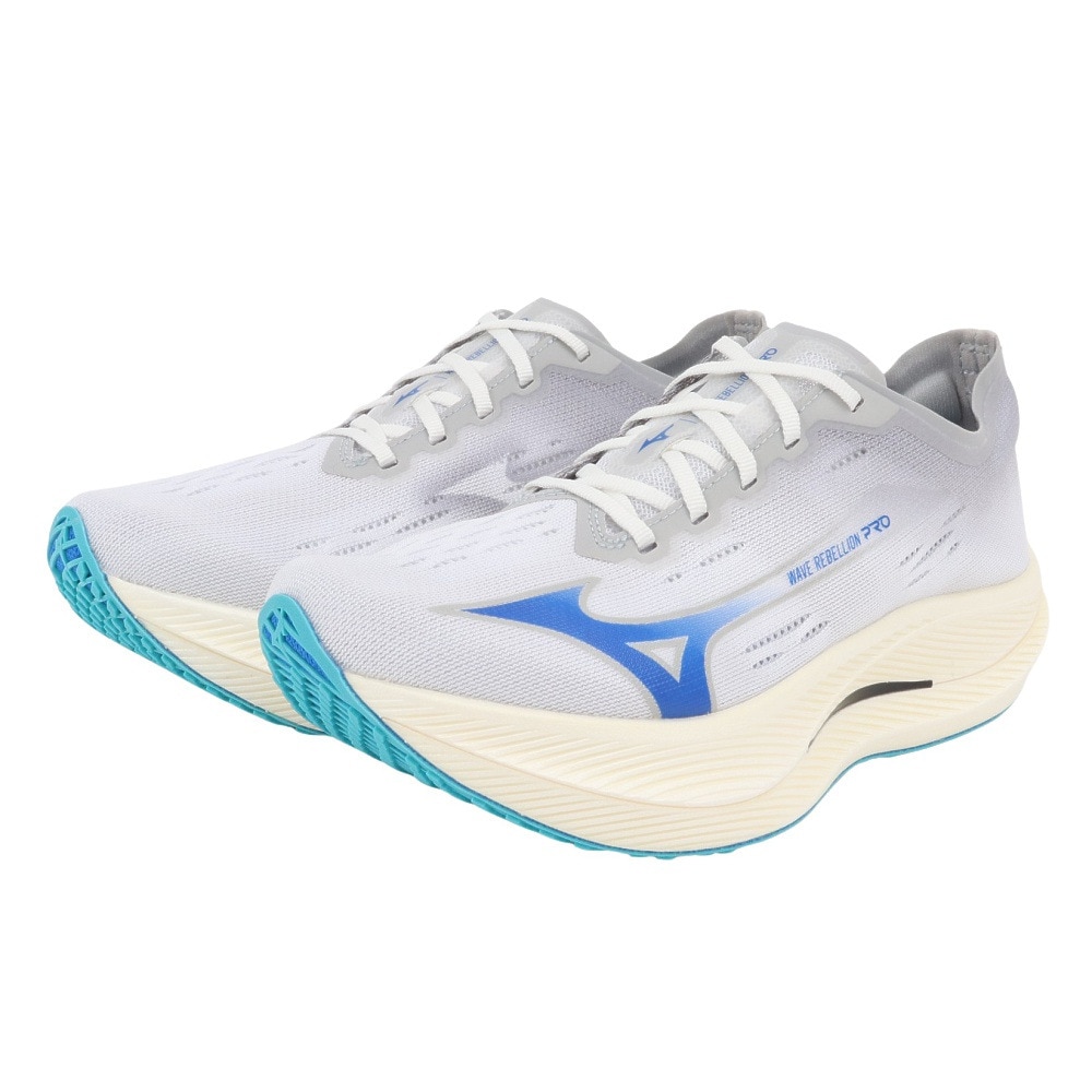 ミズノ（MIZUNO）（メンズ）ランニングシューズ トレーニングシューズ ウエーブ リベリオン プロ ナチュラル U1GD249900