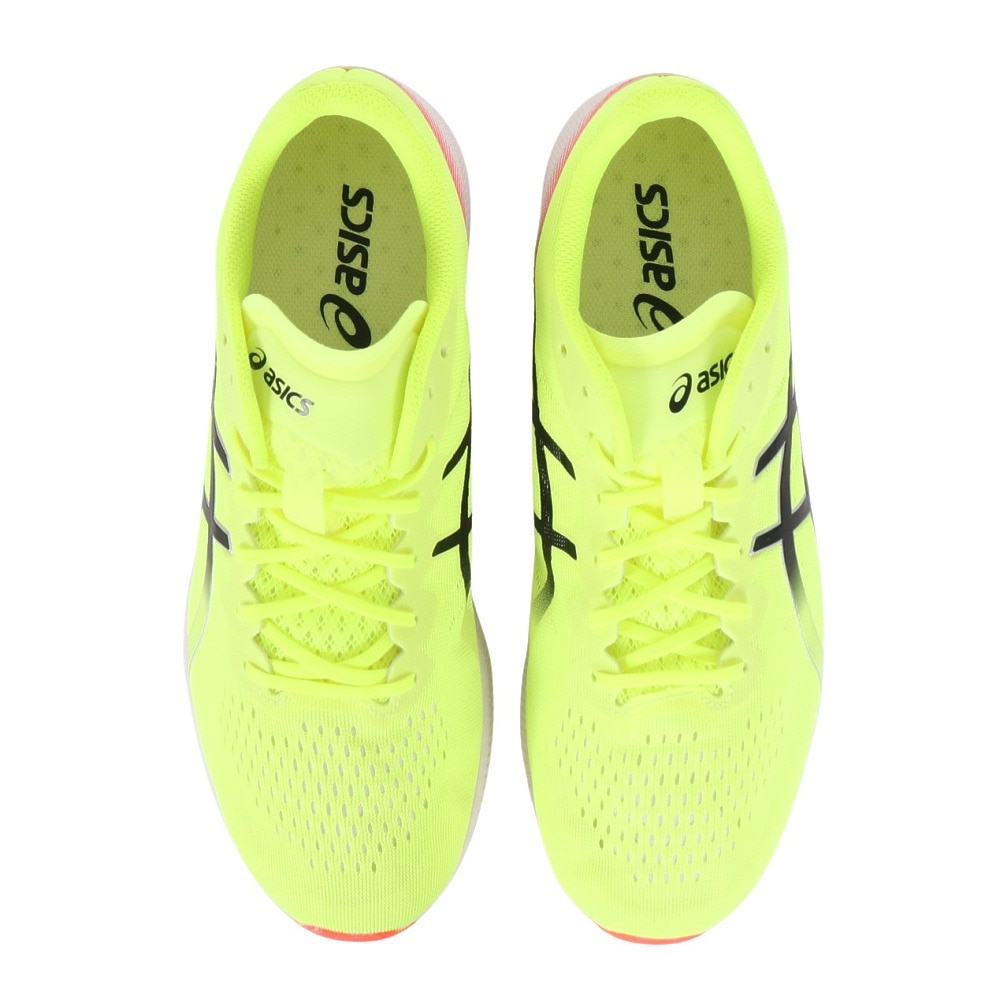 アシックス（ASICS）（メンズ）ランニングシューズ トレーニングシューズ 部活 ターサーRP3 イエロー レッド 1011B465.751 スニーカー 軽量 反発性
