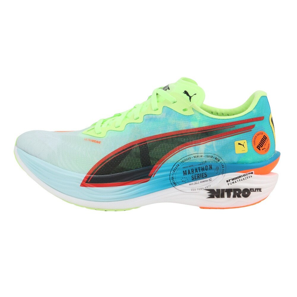 プーマ（PUMA）（メンズ）ランニングシューズ トレーニングシューズ 部活 ディヴィエイトニトロEL3マラソン 31019701