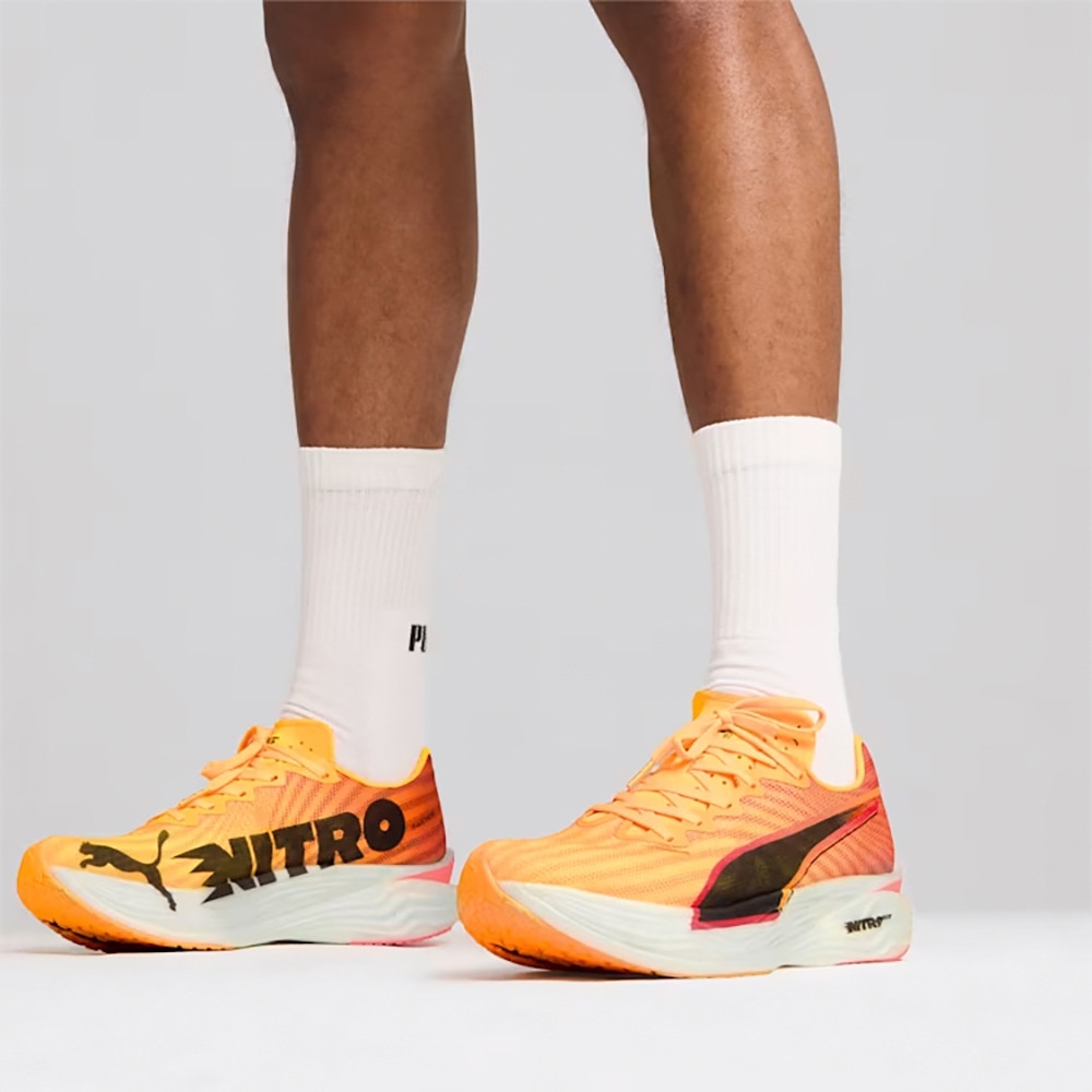 プーマ（PUMA）（メンズ）ランニングシューズ トレーニングシューズ 部活 ディヴィエイト ニトロ エリート 3 FG 31055401