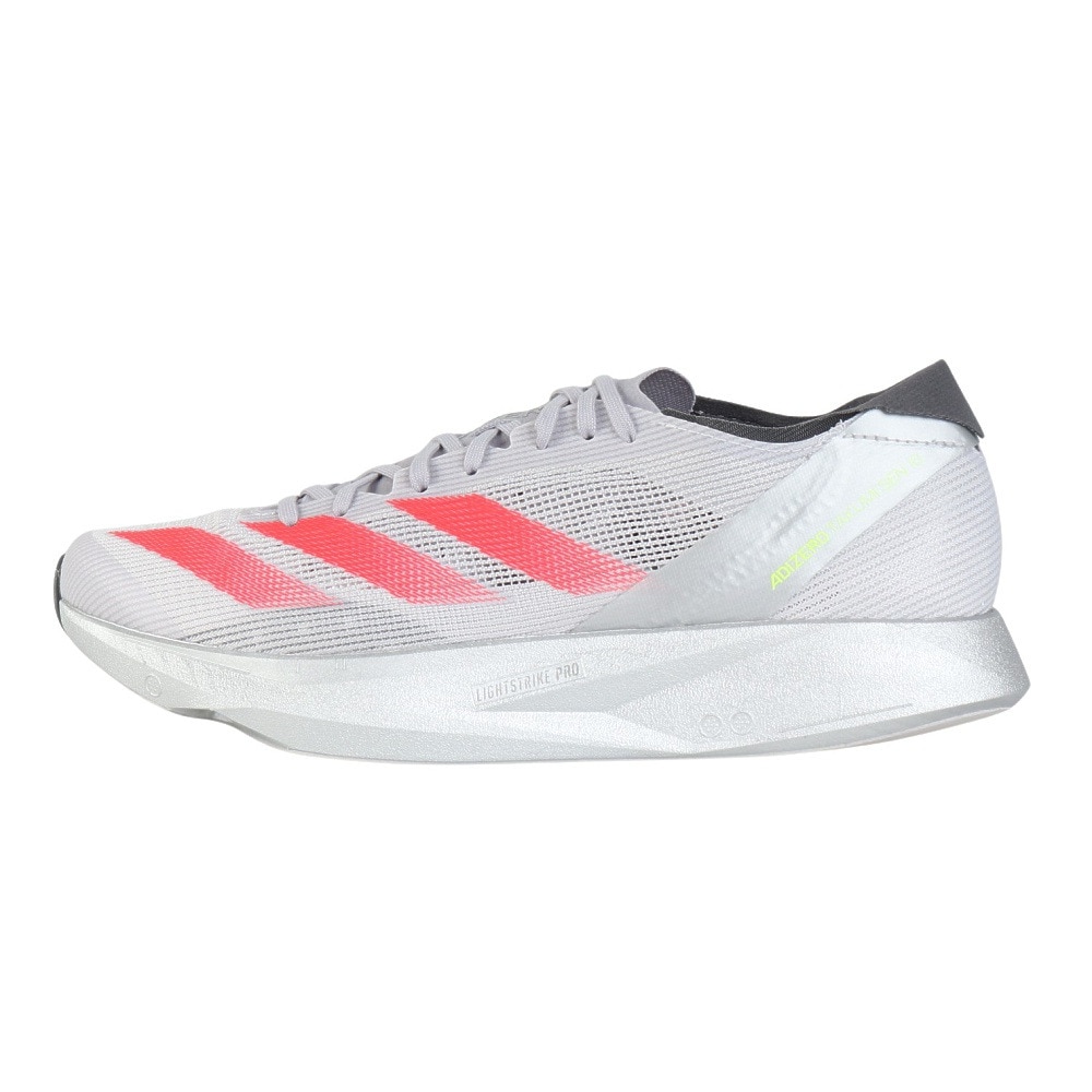 アディダス（adidas）（メンズ）ランニングシューズ アディゼロタクミセン10 M グレー IG1979 スニーカー トレーニング 部活 マラソン サポート性 ホールド性