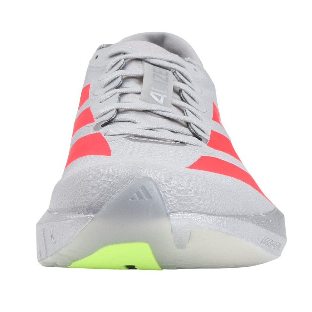 アディダス（adidas）（メンズ）ランニングシューズ アディゼロジャパン9 M グレー IH5746 スニーカー トレーニング 部活 マラソン 軽量 反発力