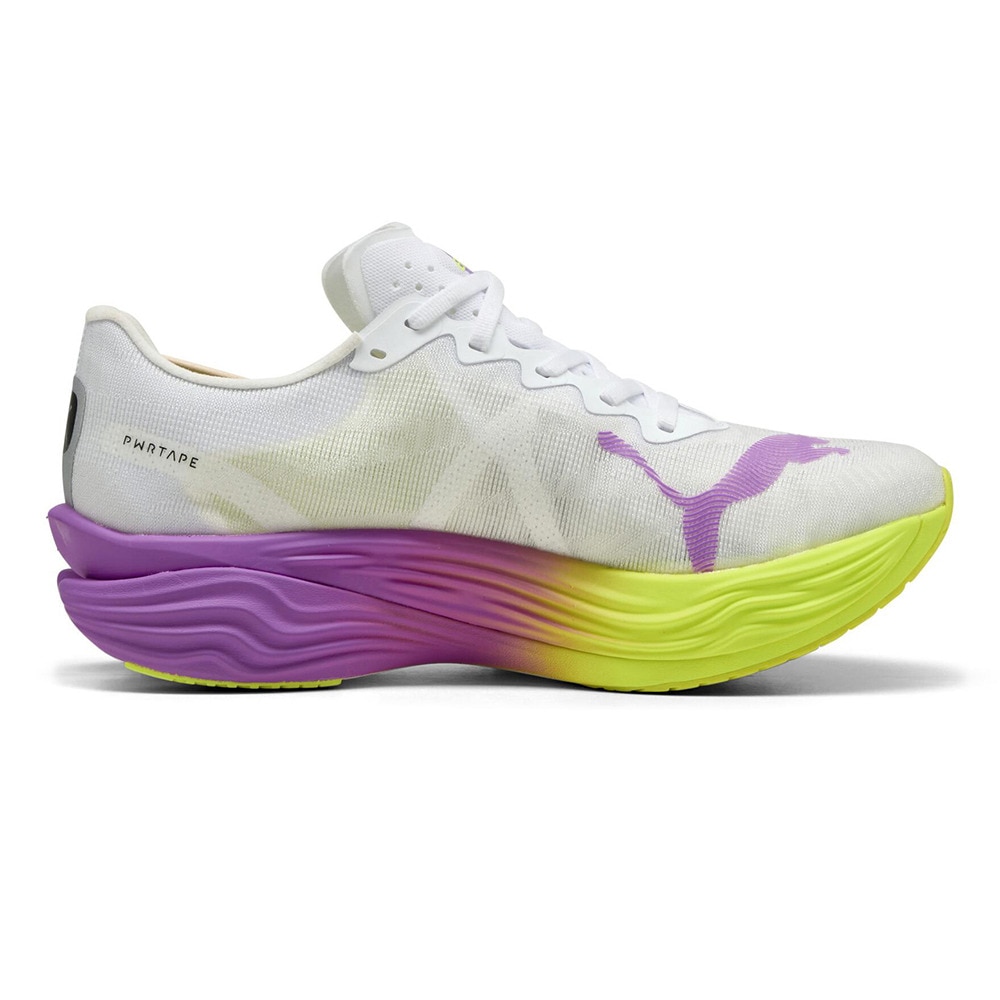 プーマ（PUMA）（メンズ）ランニングシューズ ディヴィエイト ニトロ エリート3 EG ホワイト 31189601 スニーカー トレーニング マラソン 部活 軽量 反発力