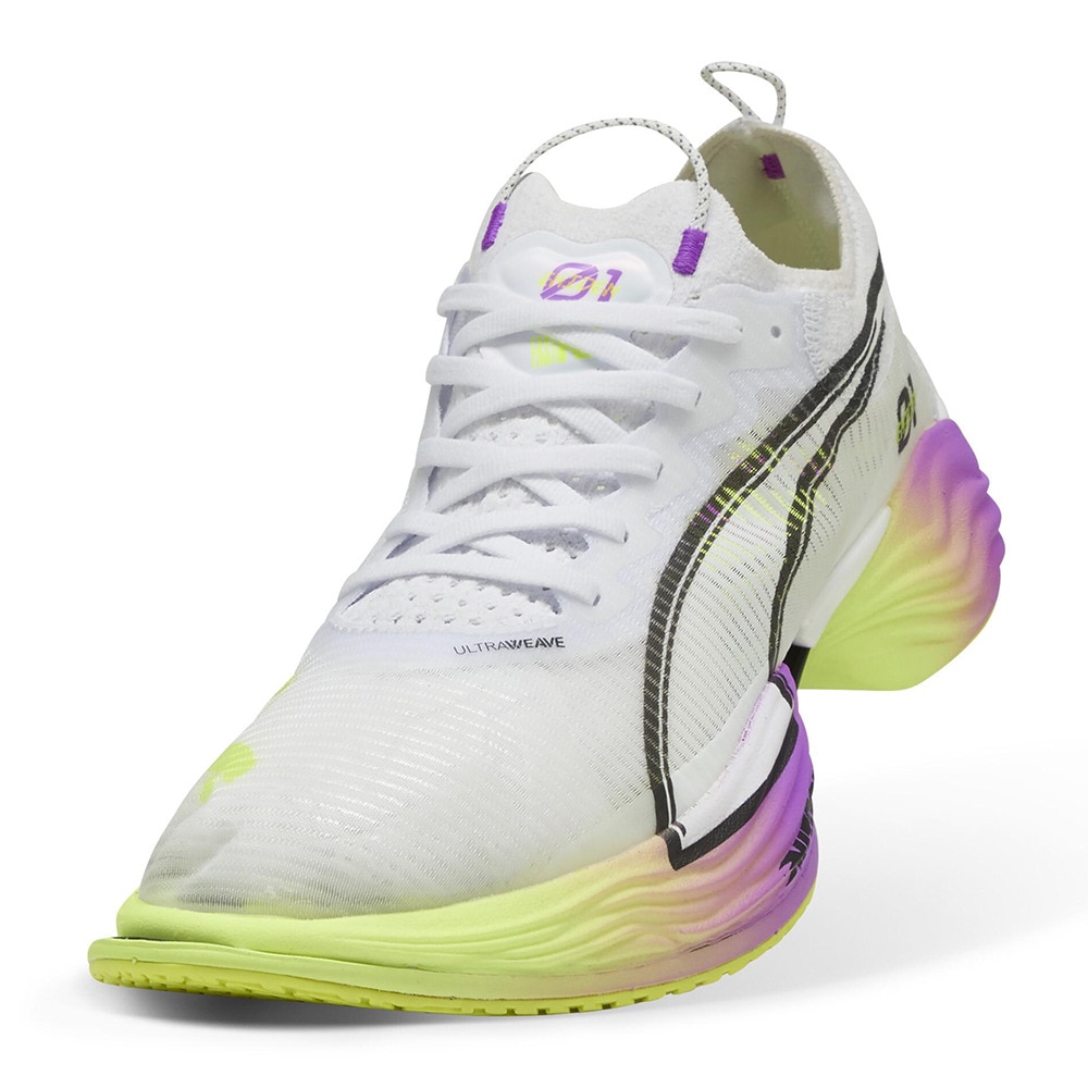 プーマ（PUMA）（メンズ）ランニングシューズ ファストアール ニトロ エリート2 EG ホワイト 31190401 スニーカー トレーニング マラソン 部活 クッション