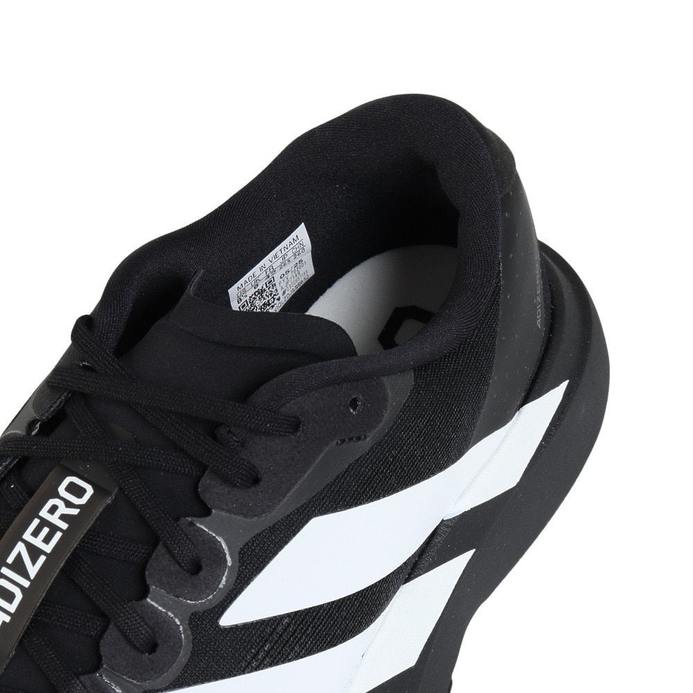 アディダス（adidas）（メンズ）ランニングシューズ トレーニングシューズ 部活 アディゼロ エヴォ SL ブラック JP7149