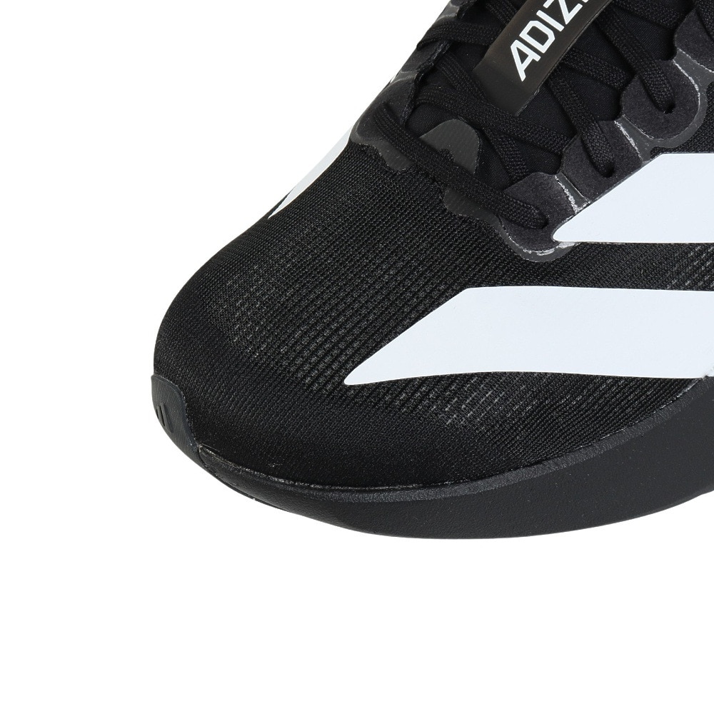 アディダス（adidas）（メンズ）ランニングシューズ トレーニングシューズ 部活 アディゼロ エヴォ SL ブラック JP7149