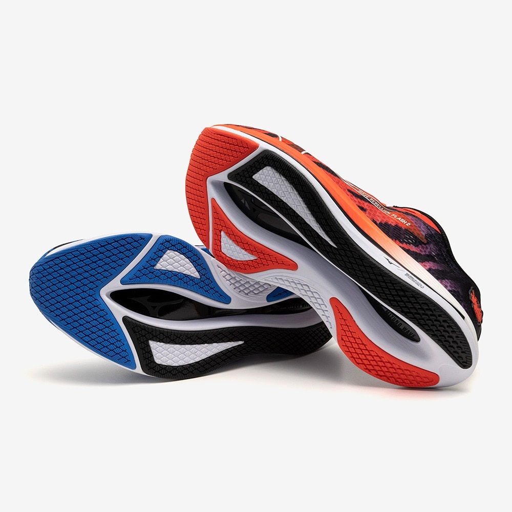 ミズノ（MIZUNO）（メンズ）ランニングシューズ トレーニングシューズ 部活 ウエーブリベリオンフラッシュ2 J1GC241701