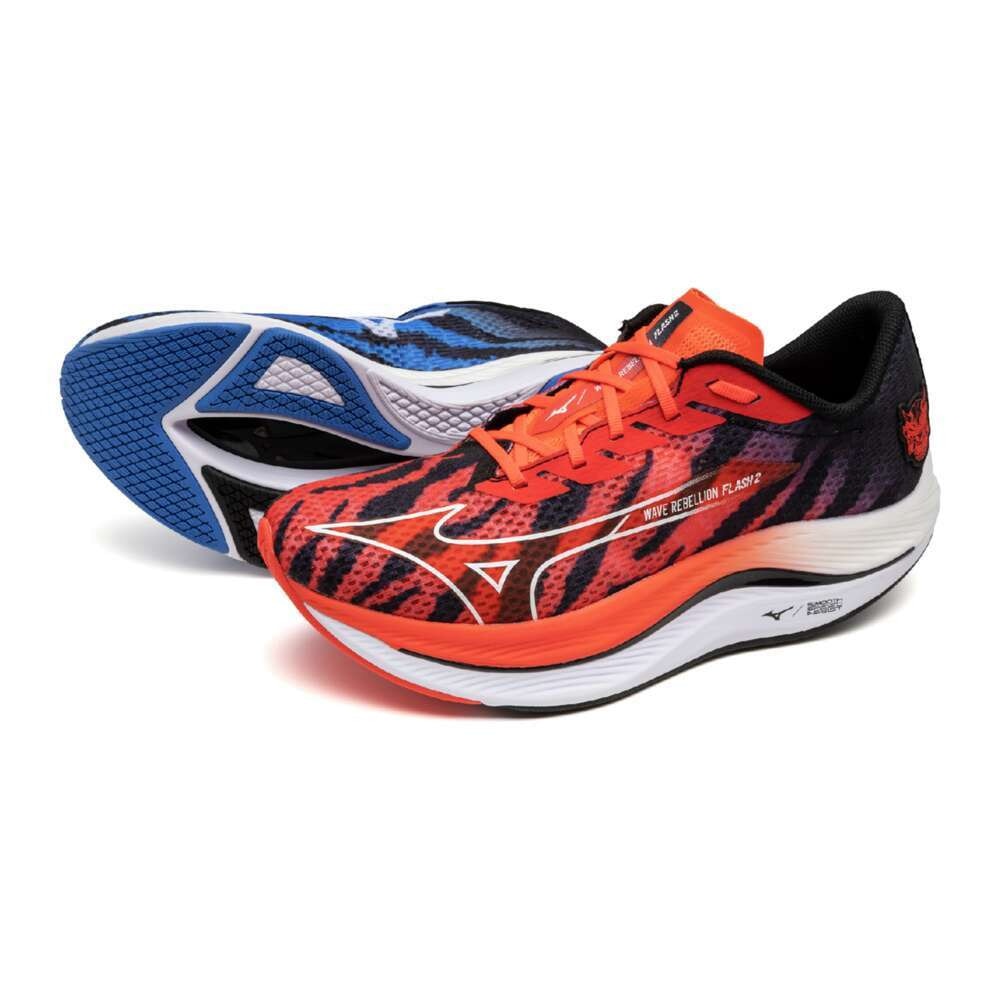 ミズノ（MIZUNO）（メンズ）ランニングシューズ トレーニングシューズ 部活 ウエーブリベリオンフラッシュ2 J1GC241701