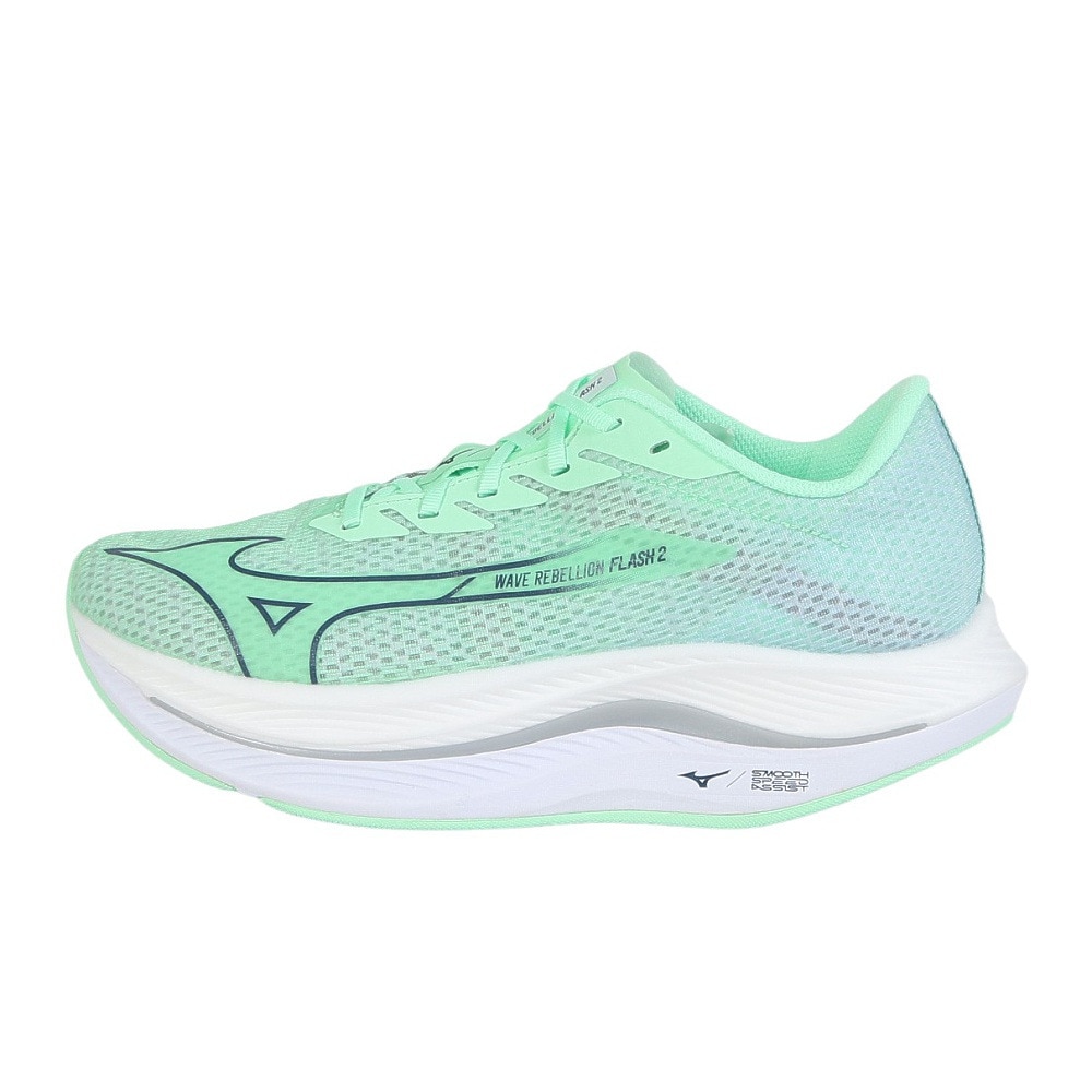 ミズノ（MIZUNO）（メンズ）ランニングシューズ トレーニングシューズ 部活 ウエーブリベリオンフラッシュ2 J1GC243581