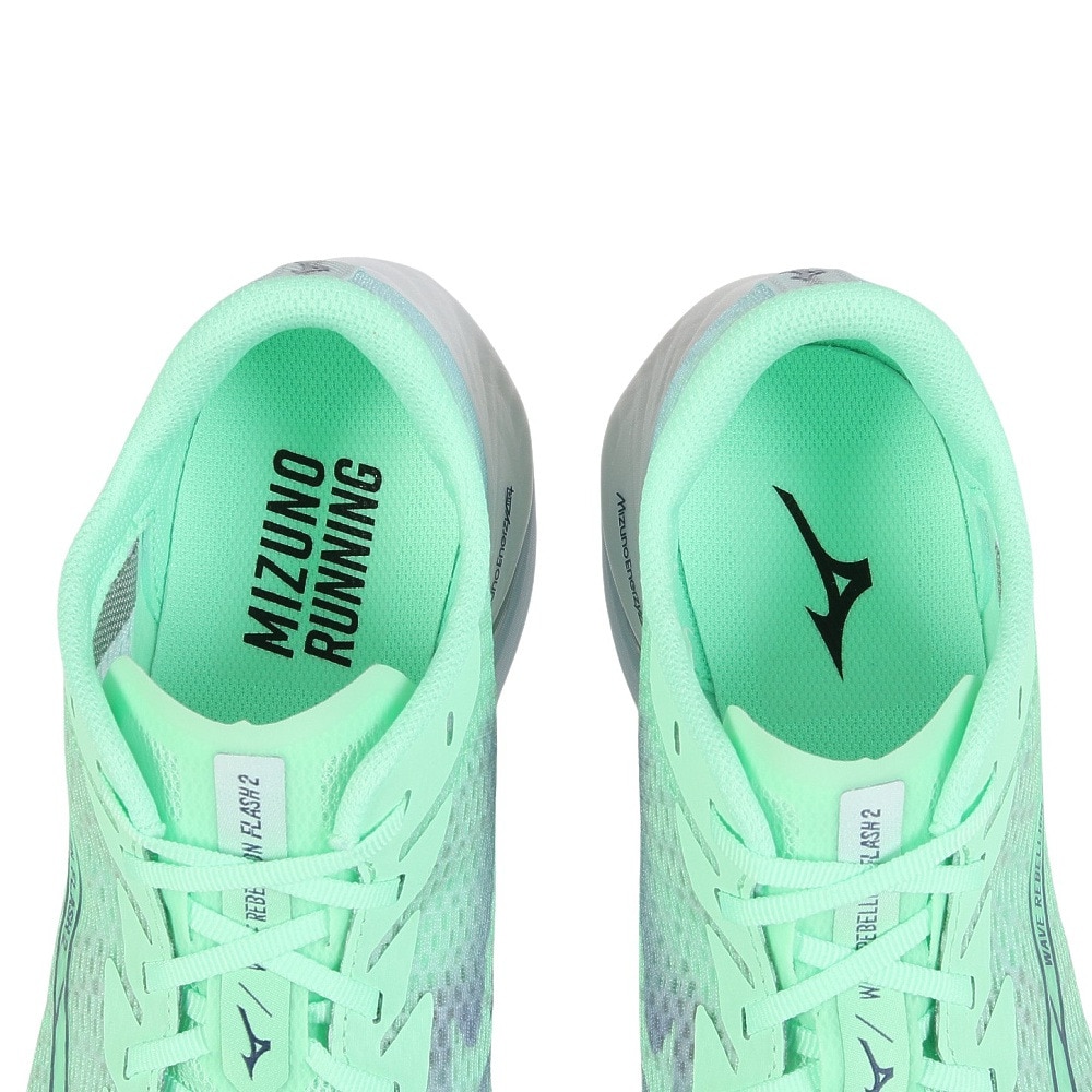 ミズノ（MIZUNO）（メンズ）ランニングシューズ トレーニングシューズ 部活 ウエーブリベリオンフラッシュ2 J1GC243581