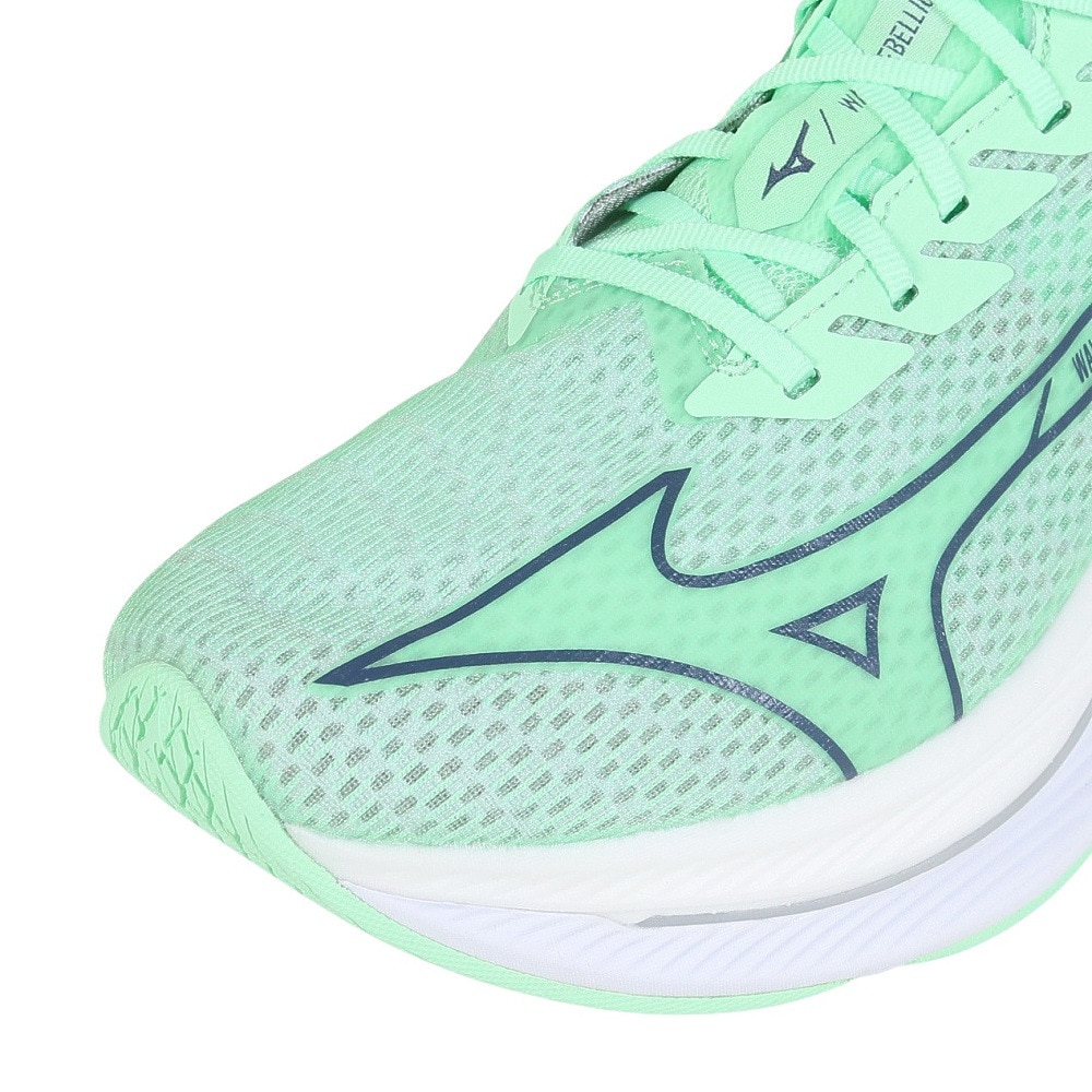 ミズノ（MIZUNO）（メンズ）ランニングシューズ トレーニングシューズ 部活 ウエーブリベリオンフラッシュ2 J1GC243581