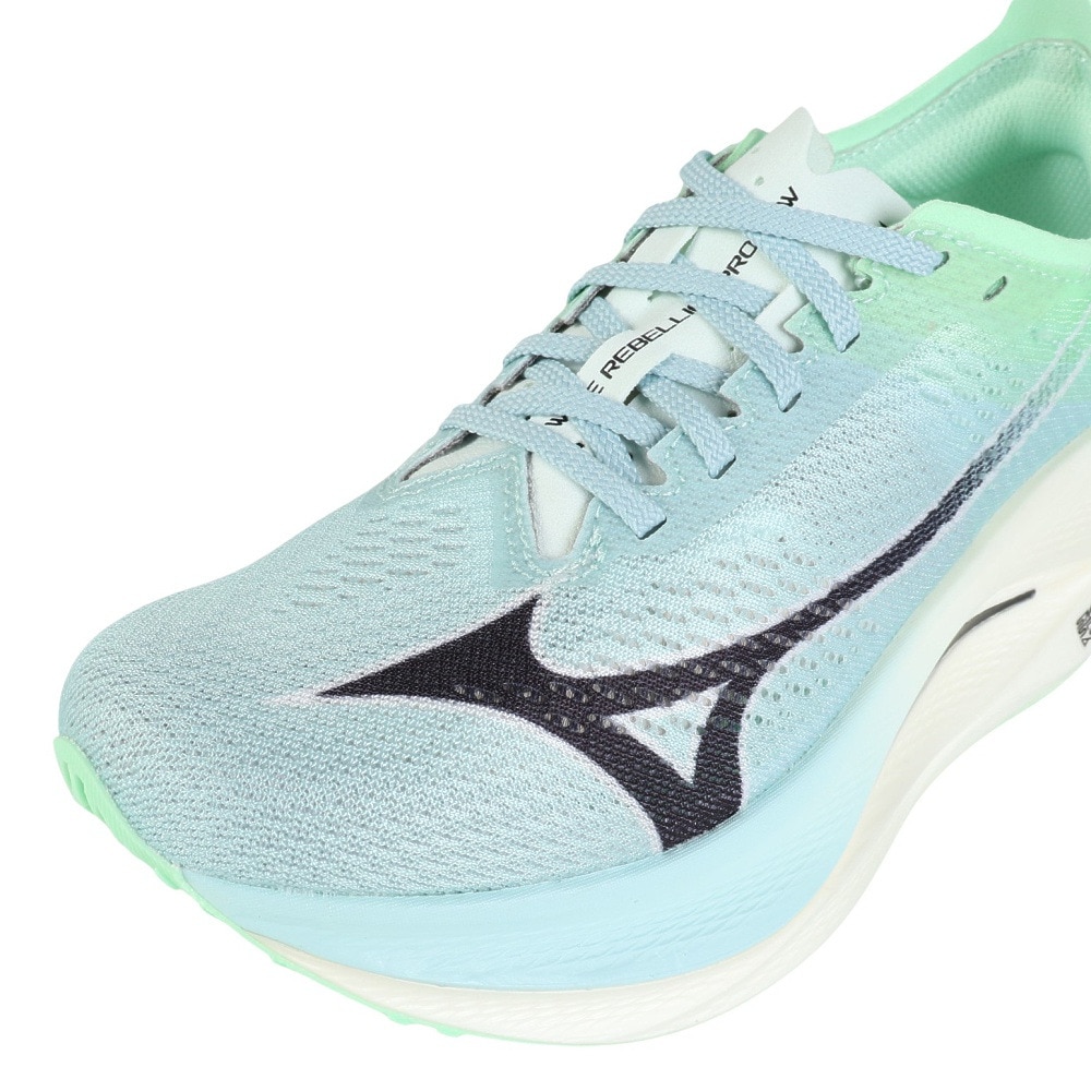 ミズノ（MIZUNO）（メンズ、レディース）ランニングシューズ トレーニングシューズ 部活 ウエーブリベリオンプロ LOW U1GD254001