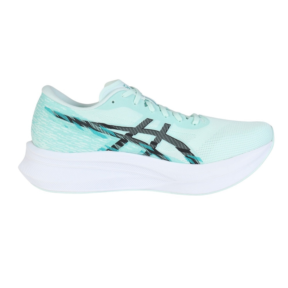 アシックス（ASICS）（メンズ）ランニングシューズ マジックスピード 4ワイド ブルー ブラック 1011B873.401 スニーカー トレシュ 部活 軽量