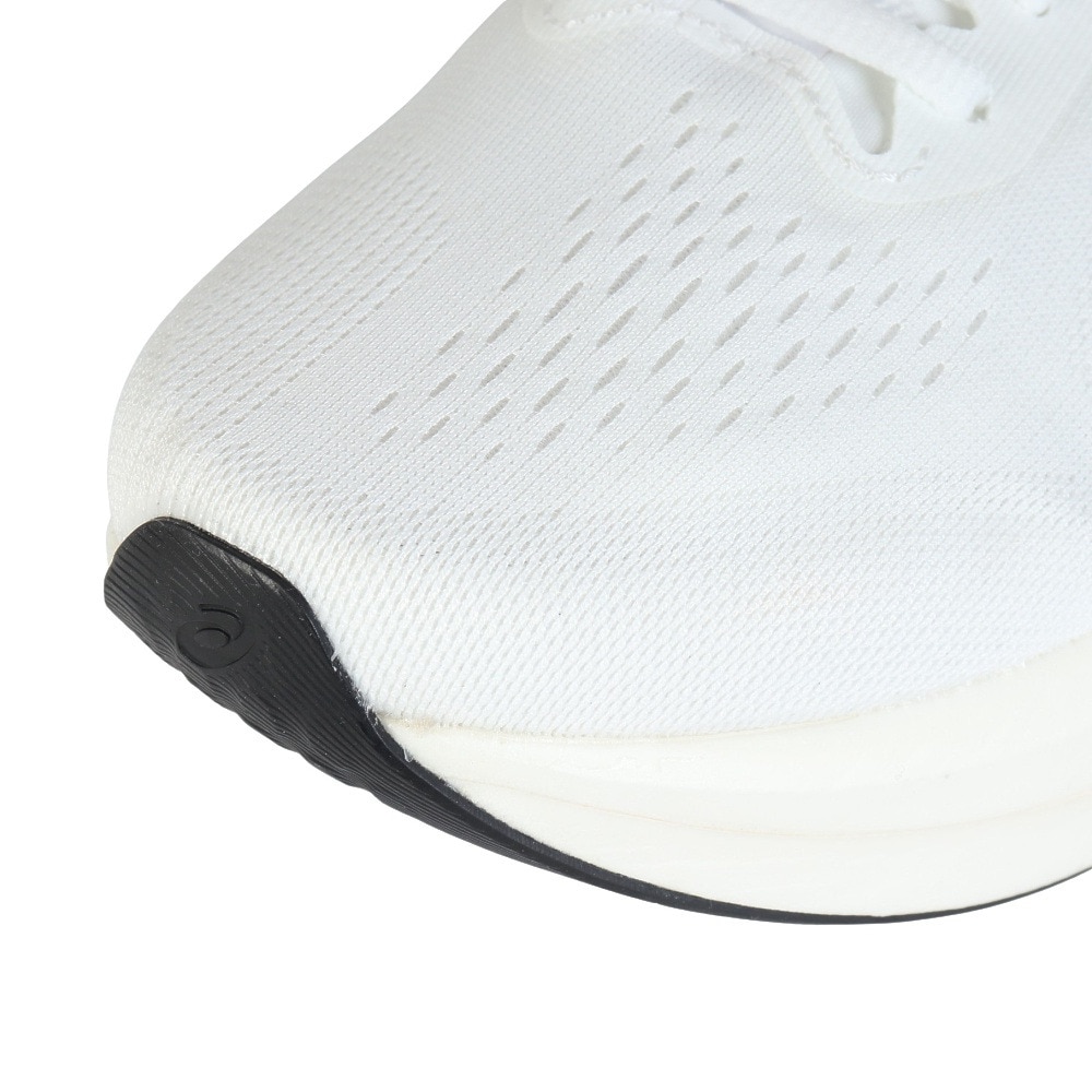 アシックス（ASICS）（メンズ）ランニングシューズ マジックスピード 4 ホワイト ブラック 1011B875.101 スニーカー トレシュ 部活 軽量