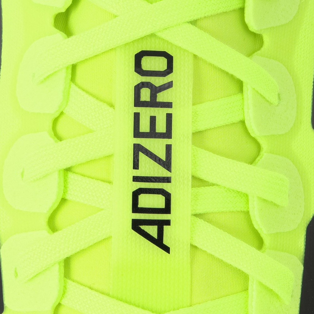 アディダス（adidas）（メンズ）ランニングシューズ トレーニングシューズ 部活 アディゼロ エヴォ SL フラッシュイエロー JR3416 スニーカー