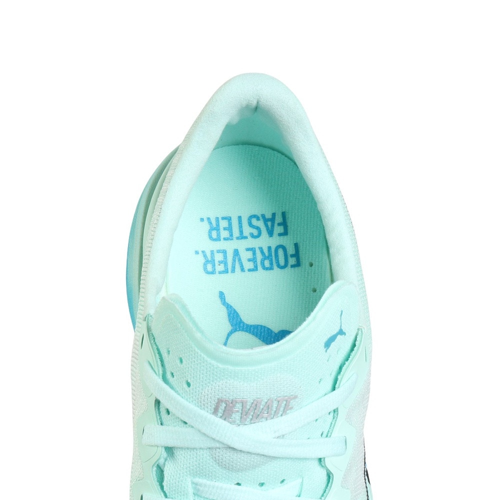 プーマ（PUMA）（メンズ）ランニングシューズ トレーニングシューズ 部活 ディヴィエイト ニトロ エリート 3 ミント 30980907 スニーカー ジョギング 