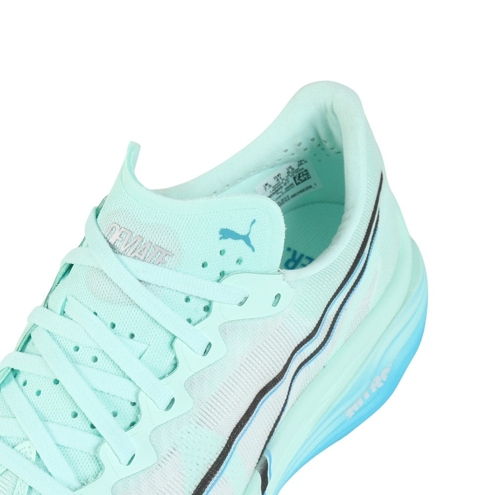 プーマ（PUMA）（メンズ）ランニングシューズ トレーニングシューズ 部活 ディヴィエイト ニトロ エリート 3 ミント 30980907 スニーカー ジョギング 
