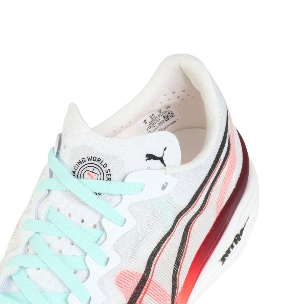 プーマ（PUMA）（メンズ）ランニングシューズ トレーニングシューズ プーマ ハイロックス ディヴィエイト ニトロ エリート 3 レッド ホワイト 31229101