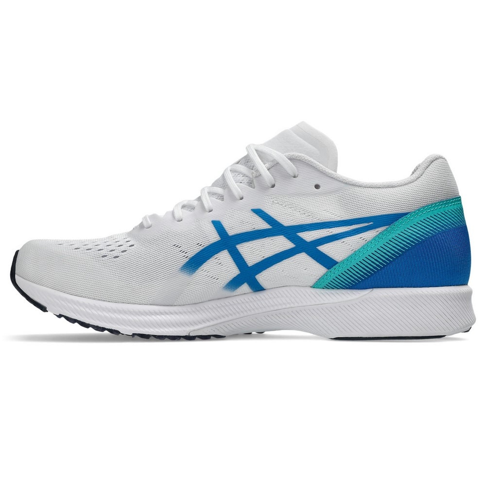 アシックス（ASICS）（メンズ）ランニングシューズ トレーニングシューズ 部活 ターサー RP 3 ホワイト ブルー 1011B465.101 スニーカー