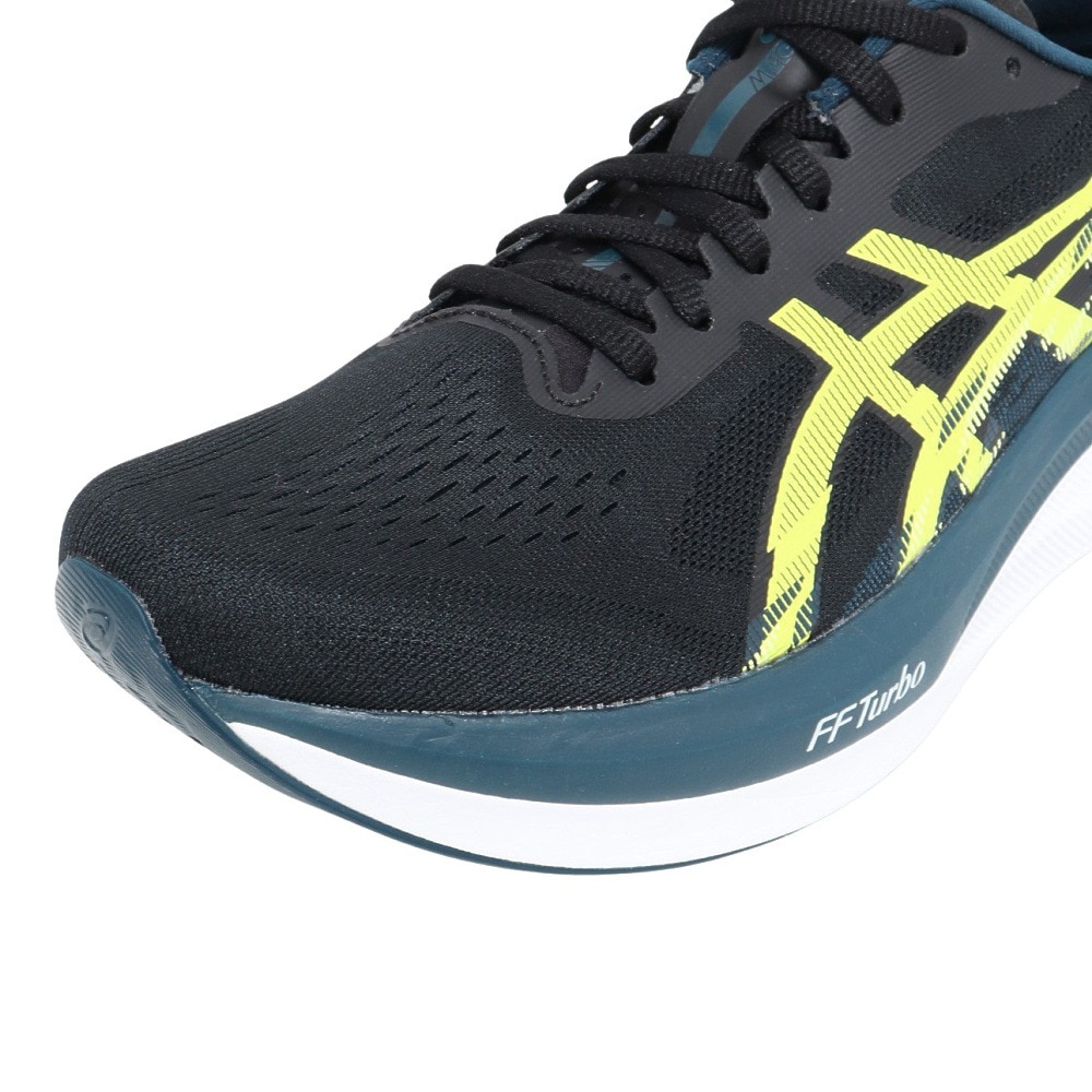 アシックス（ASICS）（メンズ）ランニング トレーニングシューズ  マジック スピード4 ブラック 1011B875.001 スニーカー