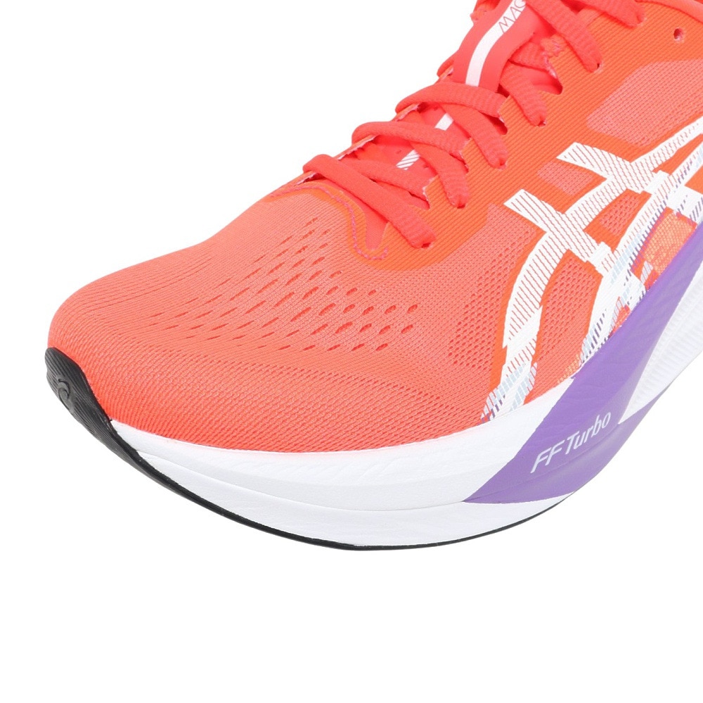 アシックス（ASICS）（メンズ）ランニングシューズ トレーニングシューズ 部活 マジック スピード 4 レッド 1011B875.600 スニーカー