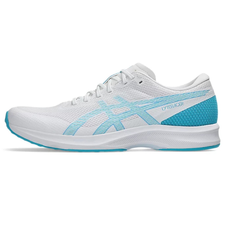 アシックス（ASICS）（メンズ）ランニングシューズ トレーニングシューズ 部活 ライトレーサー 6 ワイド ホワイト ブルー 1011B970.101 