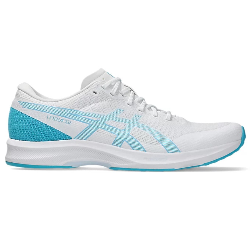 アシックス（ASICS）（メンズ）ランニングシューズ トレーニングシューズ 部活 ライトレーサー 6 ワイド ホワイト ブルー 1011B970.101 