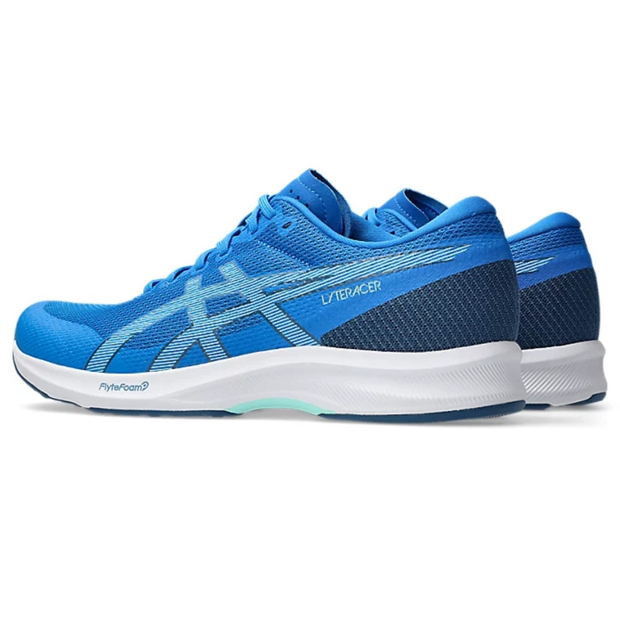 アシックス（ASICS）（メンズ）ランニングシューズ トレーニングシューズ 部活 ライトレーサー 6 ブルー グレー 1011B971.401