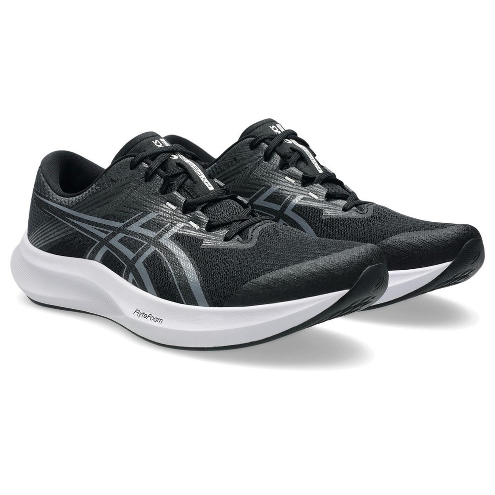 アシックス（ASICS）（メンズ）ランニングシューズ トレーニングシューズ 部活 ハイパー スピード 5 ブラック グレー 1011C084.001
