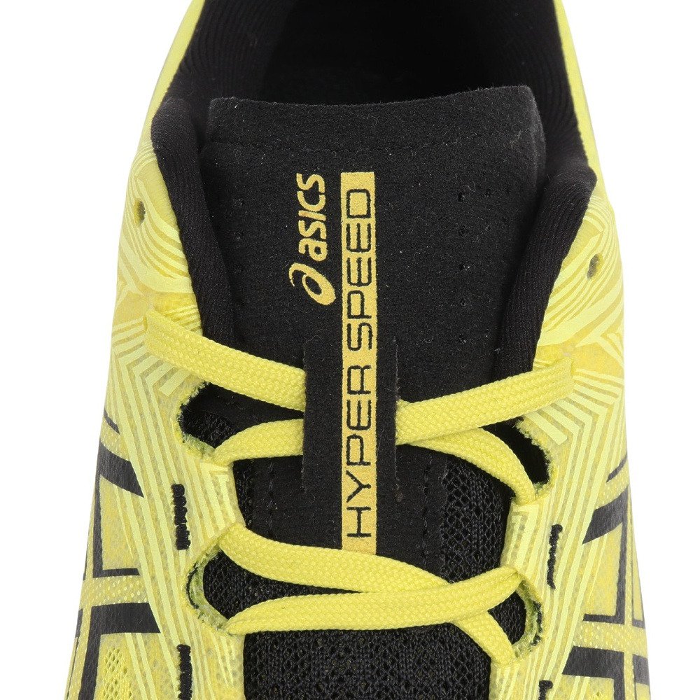 アシックス（ASICS）（メンズ）ランニングシューズ トレーニングシューズ 部活 ハイパー スピード 5 イエロー ブラック 1011C084.750