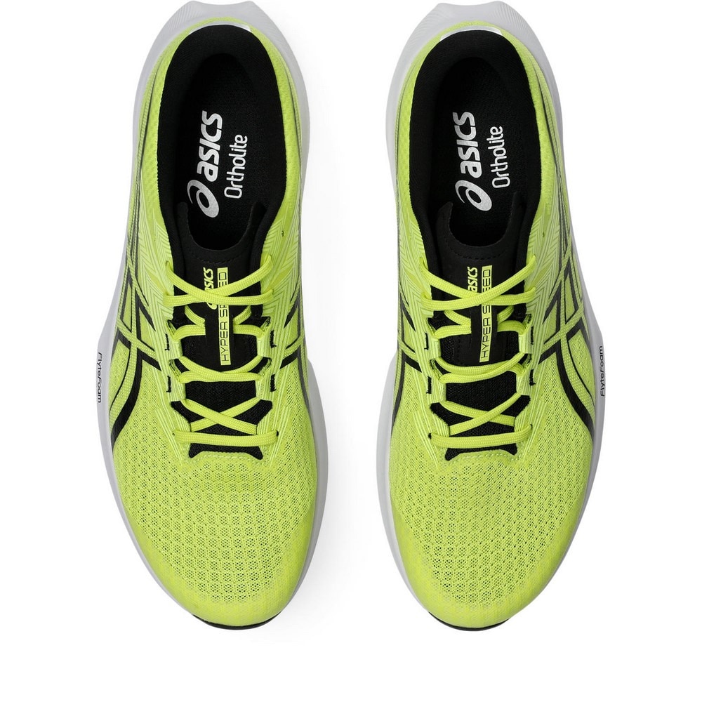アシックス（ASICS）（メンズ）ランニングシューズ トレーニングシューズ 部活 ハイパー スピード 5 イエロー ブラック 1011C084.750